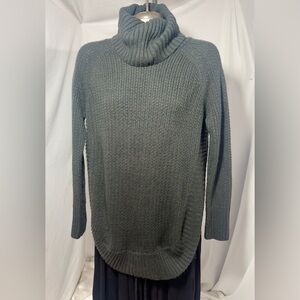 Mud Pie Charcoal Grey Turtleneck Sweater Women’s S